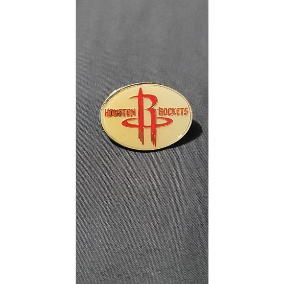 Vtg Houston Rockets Lapel Pin NBA - Picture 1 of 2